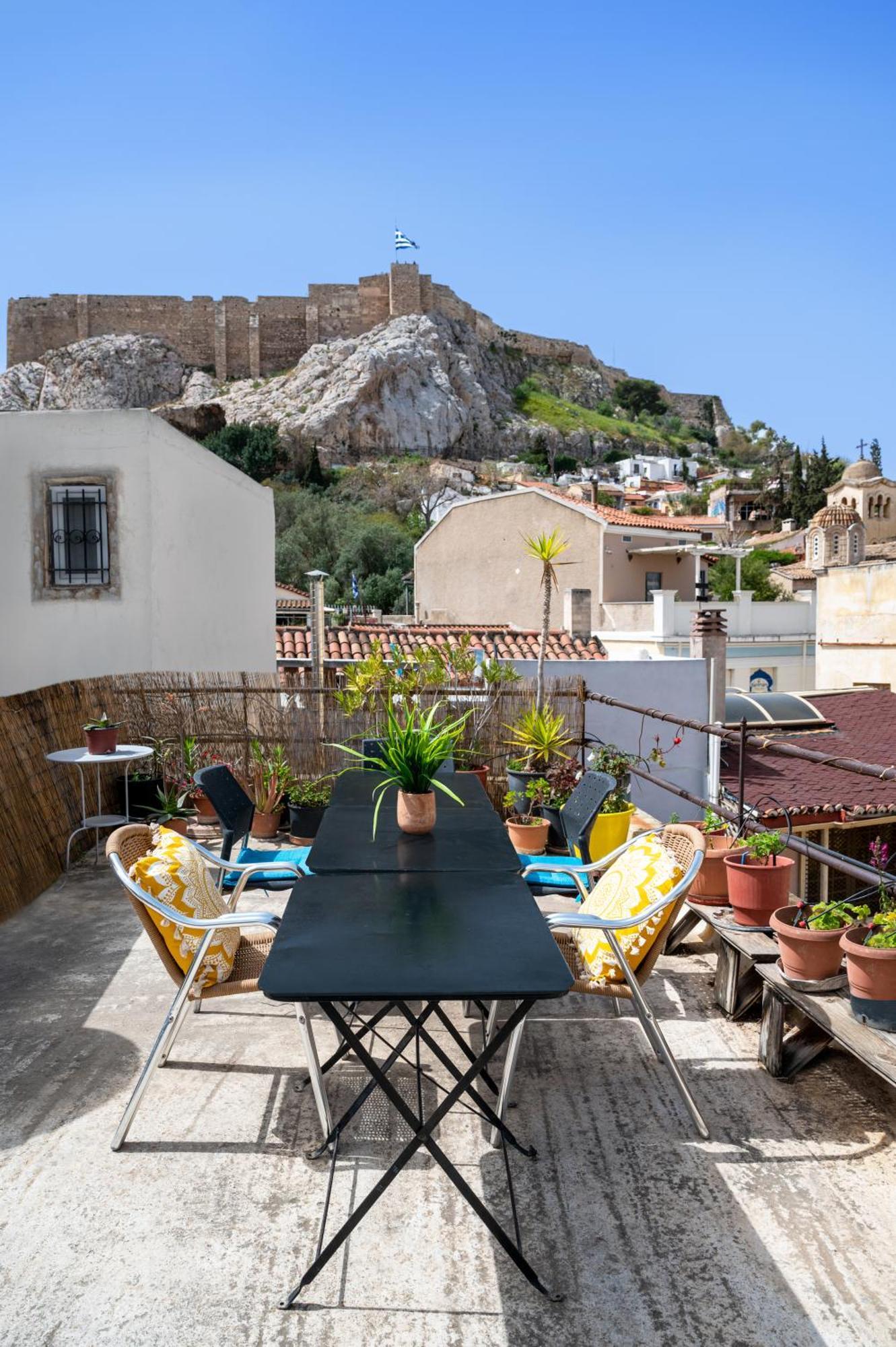 Апартаменты Acropolis Crib Spot Афины Экстерьер фото